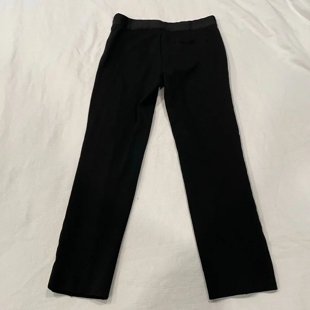 Everlane Black Slim Trouser Leggings with Side Zipper - Picture 7 of 11